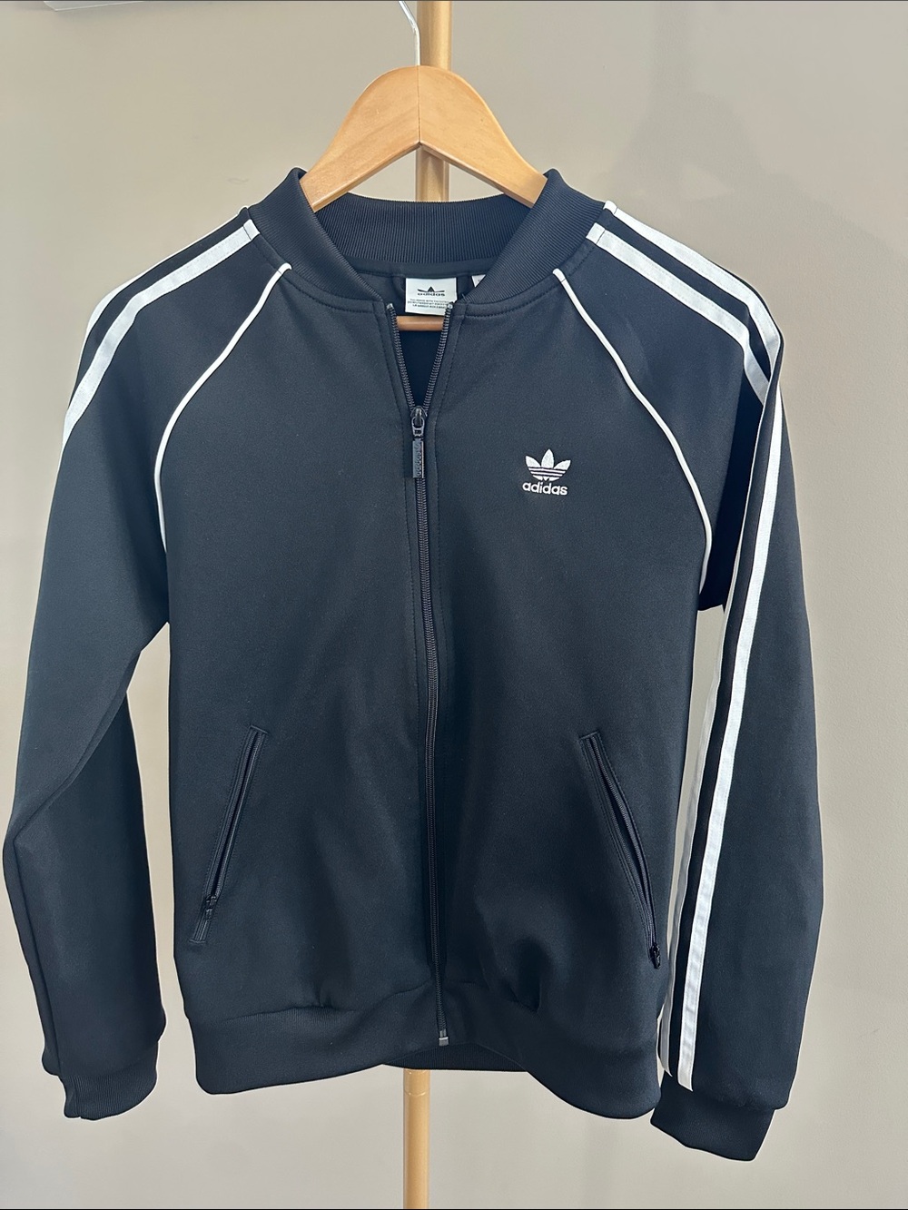 Adidas Classic Three Stripes Track Jacket – Size Small